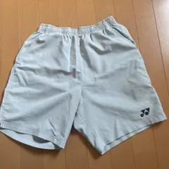 YONEX ライトグレー ショートパンツ　ハーフパンツ