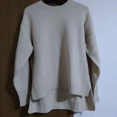COMME CA ISM ベージュ 長袖ニット 11