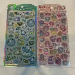 【正規品】うるちゅるポップシール2種セット(ポチャッコ、サンリオキャラクターズ)