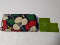 kate spade フラワーパターン 長財布