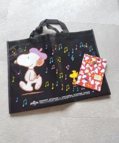 スヌーピー　トートバッグ＆ミニノートセット