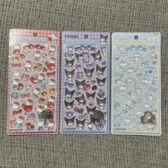 ボンボンドロップシール　 サンリオ第二弾　 赤キティ　 クロミ　 シナモロール