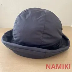 カジュアル 黒 帽子 ナイロン NAMIKI