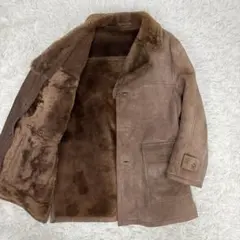 ムートンコート レザージャケット