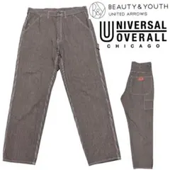 別注■ユニバーサルオーバーオール B&Y■ヒッコリー ペインター パンツ ワーク