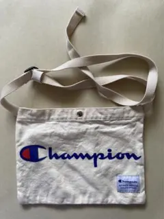 【チャンピオン】サコッシュ　アイボリー　ショルダーバッグ　ポーチ