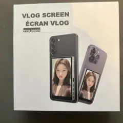 【新品】VLOG SCREEN スマホ外付けミラーリングモニター 外カメ自撮り用