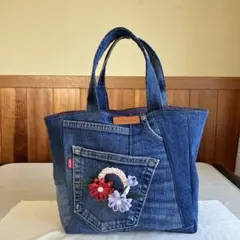 リメイクバッグ　ハンドメイド