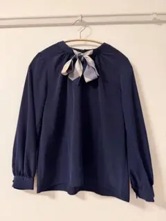 blue label バックリボン ブラウス ネイビー36のサムネイル