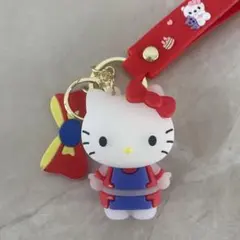 ハローキティ シリコンキーホルダー