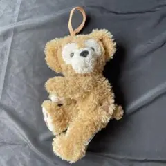 ダッフィー ぬいぐるみポーチ ファスナー付き 公式