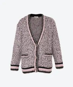 新品未使用⭐︎leur logetteルールロジェット⭐︎ツイードニットカーディガン mohair wool tweed knit cardigan | leur