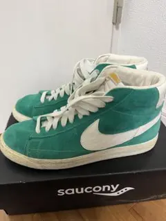 Nike ハイカットスニーカー グリーン