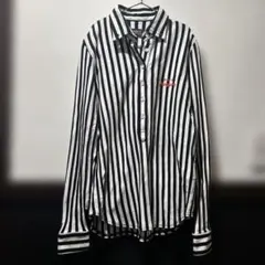 PEARLY GATES ストライプ長袖シャツ