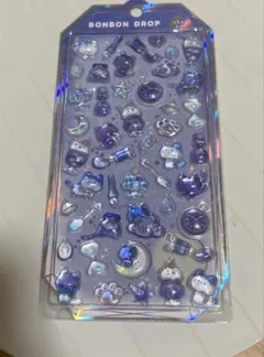 クーリア　ボンボンドロップシール　シャーベット　よるねこボンボン