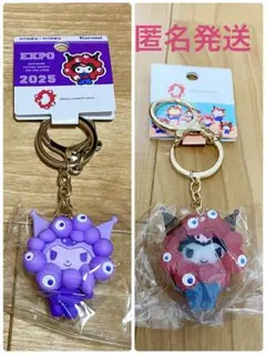 【新品】 サンリオ　クロミ　推し＆クリアーカラーキーホルダー