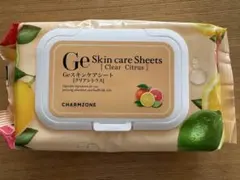 チャームゾーン Geスキンケアシート クリアシトラスの香り 60枚入
