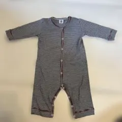 プチバトーロンパース12M 74センチ