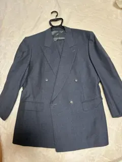 ★高級★LANVIN Paris セットアップスーツ ダブルジャケット L相当 美品】LANVIN PARIS ダブル ジャケット スーツ セットアップ L - メルカリ