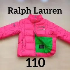 RALPHLAUREN　ラルフローレン　ダウンコート　アウター　ピンク　グリーン