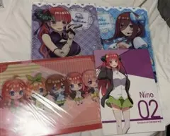 五等分の花嫁 クリアファイル 下敷き