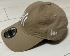 正規品ニューヨークヤンキースNew Era 9TWENTY ベージュキャップ
