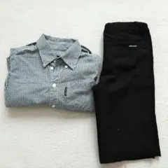 120センチ　シャツ、短パンセット