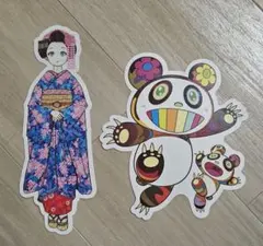 村上隆 作品カード 2種セット
