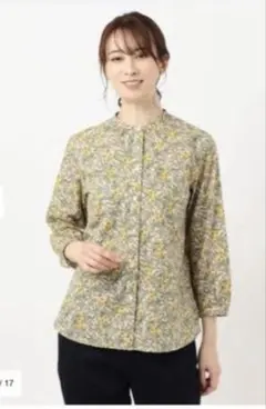 J.PRESS ボウタイブラウス リバティ 花 バラ 40 - メルカリ