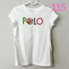ラルフローレン ガールズポロベア半袖Tシャツ 5/115