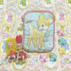 (new)オシャレバンビちゃんのふわふわポーチ(パステル)