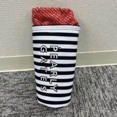 PEARLY GATES パーリーゲイツ ペットボトルホルダー ボーダー　美品のサムネイル