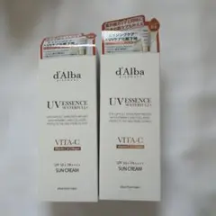 ダルバ 下地 UV サンクリーム VITA-C ビタミンC 2本セット