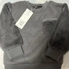 グレー フリース トレーナー　コムサイズム