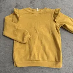 フリル トレーナー 裏起毛