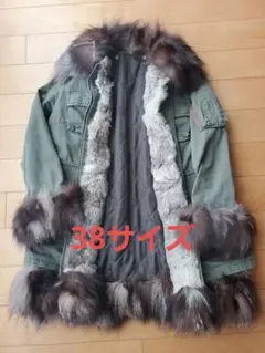 美品♡38サイズ キルトライナー付きミリタリーコート