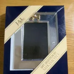 訳あり⭐︎MIKIMOTO フォトフレーム リボン パール　JAL限定非売品