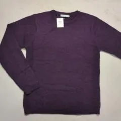 【新品未使用】seven days sunday パープル ニットセーター