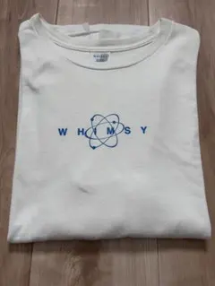 WHIMSY アトムデザイン 長袖Tシャツ 白色のサムネイル
