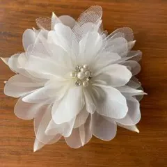 コサージュ ヘッドドレス ヘアピン ヘアクリップ