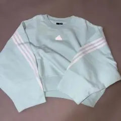 adidas ミントグリーン トレーナー L