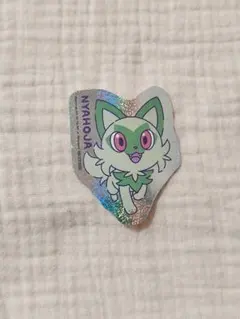 ナムコ　ニャオハ ホログラムステッカー