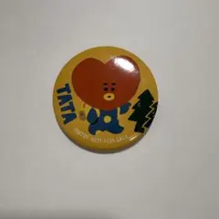 bt21 TATA ピンバッジ イエロー　びっくらぽん　くら寿司