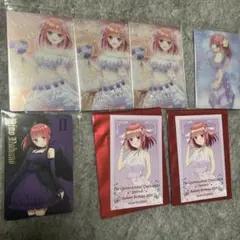 五等分の花嫁 中野二乃 7点セット ウエハース SP ドンキ GIGO