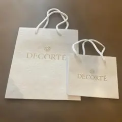 DECORTÉ ショップ袋 大小セット