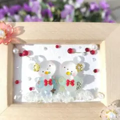 シーグラスアート『 賀正‧⁺ ⊹˚.～mini～ 』