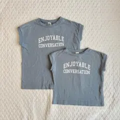 ブランシェス ロゴTシャツ 120cm 90cm 2枚セット