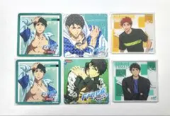 Free! コースター アクリルコースター 山崎宗介 椎名旭 6点セット