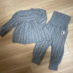 裏起毛パジャマ　90センチ　女の子