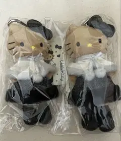 【正規品】ハローキティ　マスコット　足長　gogoギャル　日焼け　ポンチョ